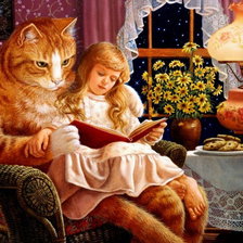 Схема вышивки «Сказка на ночь»