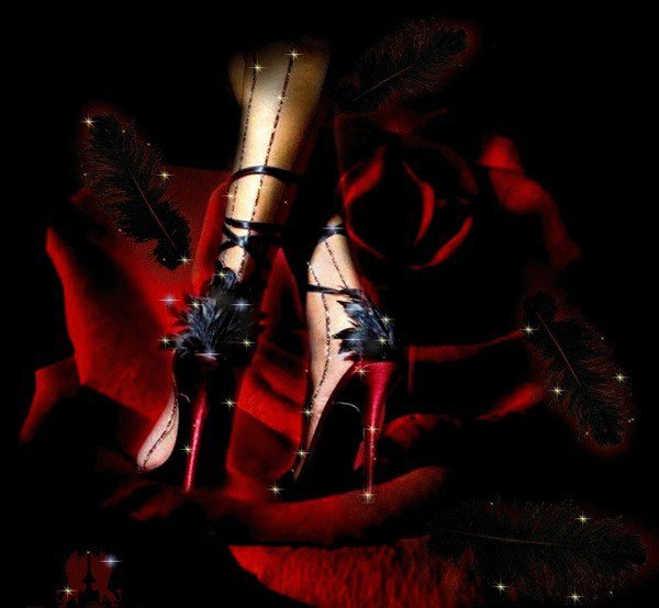 Туфельки - женщина, туфли - оригинал