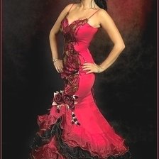 Схема вышивки «кармен»