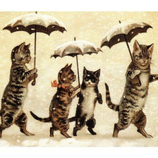 Схема вышивки «Котята»