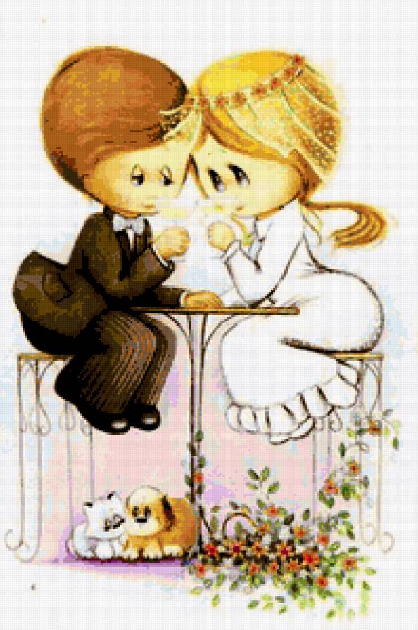 Тили-тесто - детская, детское, дети, детям, новобрачные, любовь, свадьба, чувства - предпросмотр