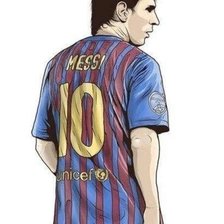 Схема вышивки «Лионель Месси»