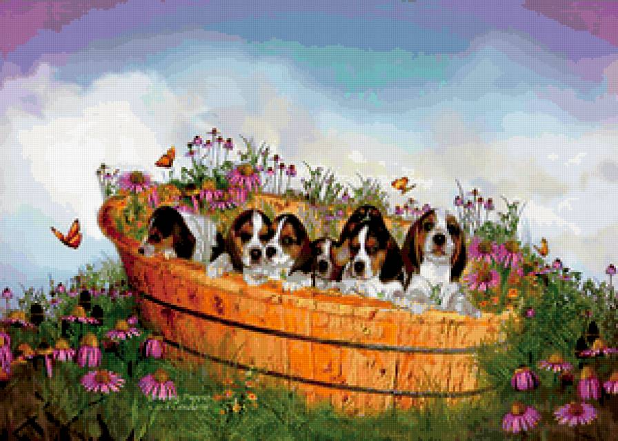 ДО, РЕ, МИ, ФА, СОЛЬ, ЛЯ,СИ - милашки, млаенцы, собаки, щенки - предпросмотр