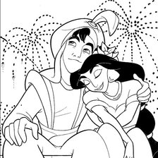 Схема вышивки «монохром»