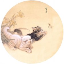 Схема вышивки «кот3»