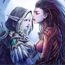 Схема вышивки «Прощание»