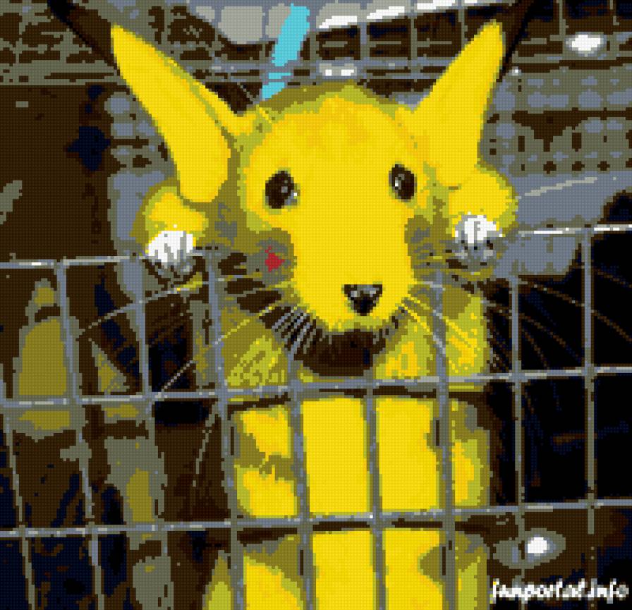 Покемон - аниме, крыска - предпросмотр