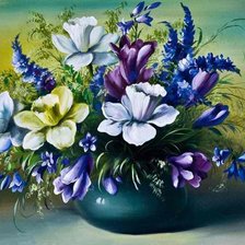 Схема вышивки «букет»