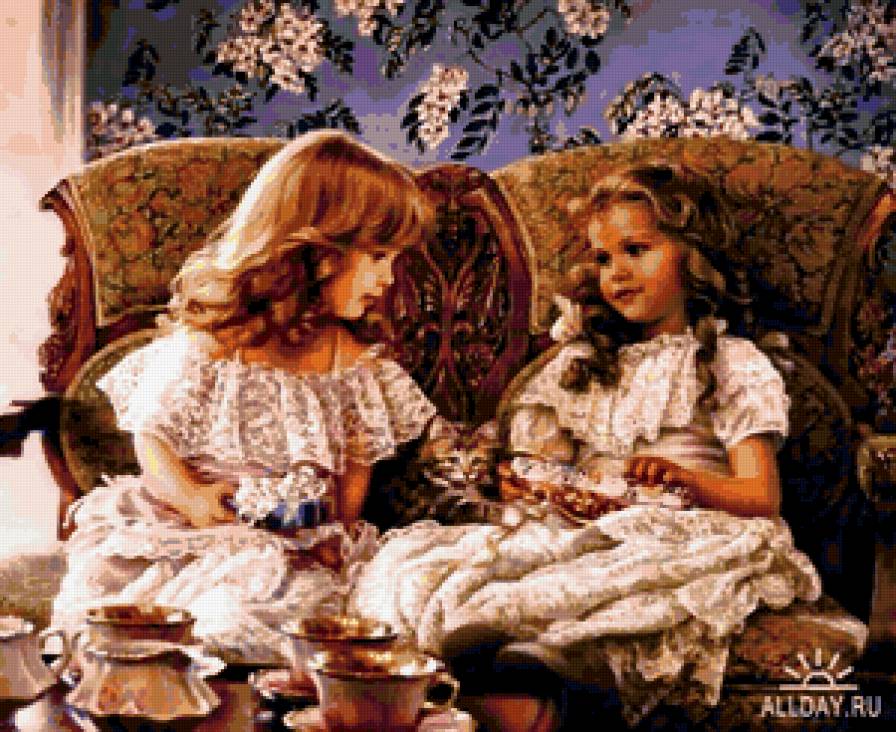 подружки - дети - предпросмотр