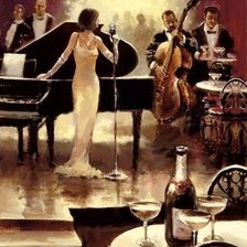 Схема вышивки «ночная жизнь»