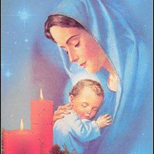 Схема вышивки «Мать и дитя»