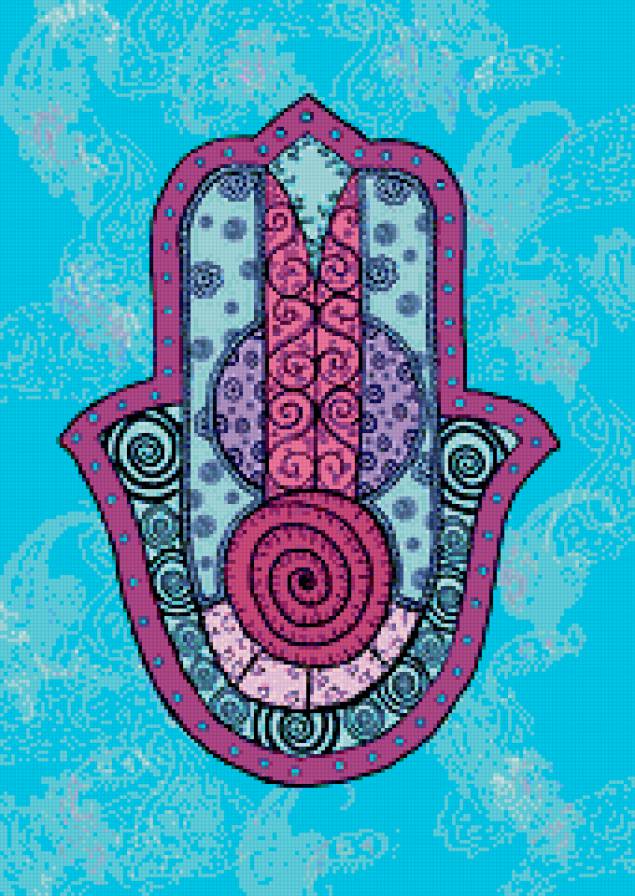 рука Фатимы - исламский оберег. - предпросмотр