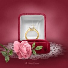 Схема вышивки «ОБРУЧАЛЬНОЕ КОЛЬЦО»