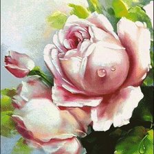 Схема вышивки «розы»