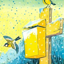 Схема вышивки «Зимняя сказка»