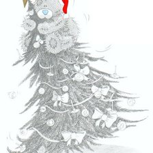 Схема вышивки «черно-белое»