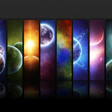 Схема вышивки «планеты»