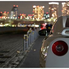 Схема вышивки «Ночной город»