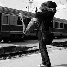 Схема вышивки «Встреча»