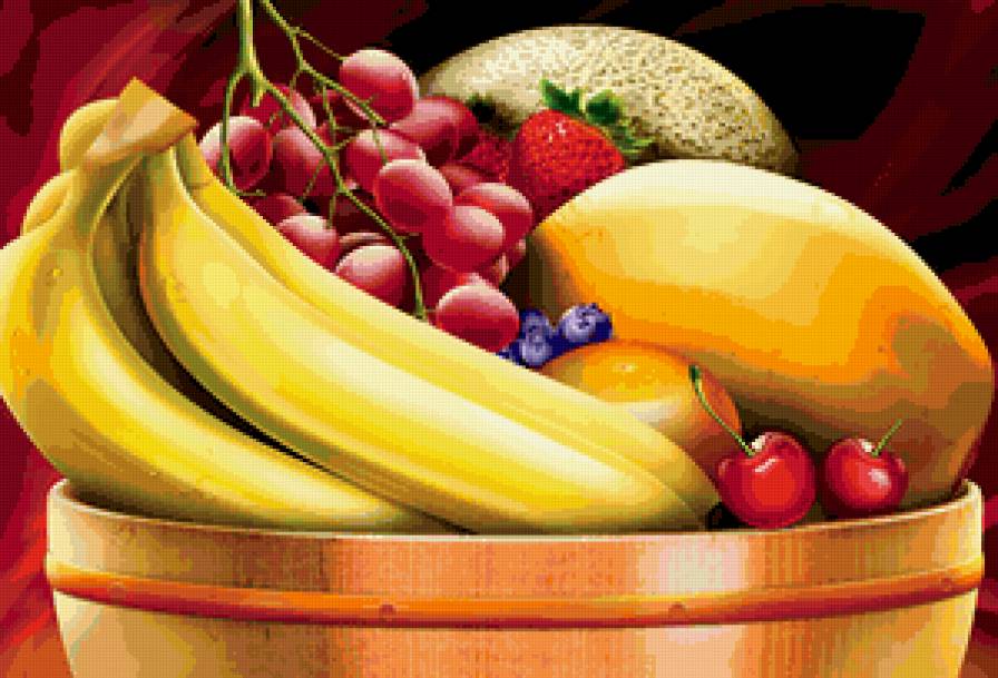 Фрукты - кухня, фрукты, натюрморт - предпросмотр