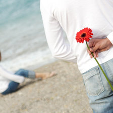 Схема вышивки «Двое»