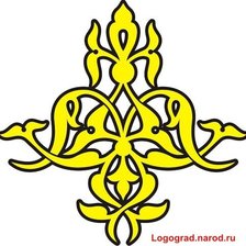 Схема вышивки «восточный узор»