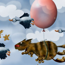 И полетели)