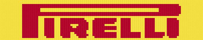 Pirelli - двухцветный, пирелли, фенечка, логотип - предпросмотр