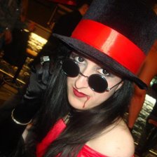 Схема вышивки «Вамп Гот»