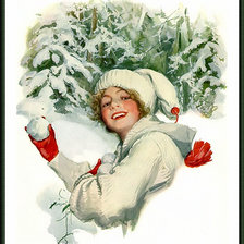 Схема вышивки «Дети»