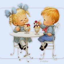 Схема вышивки «Дети»