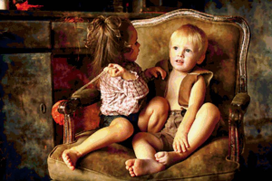 Дети - картина, детское - предпросмотр