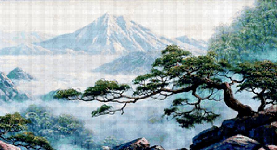 Пейзаж, лес, горы - лес, пейзаж, горы - предпросмотр