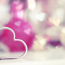 Схема вышивки «сердце»