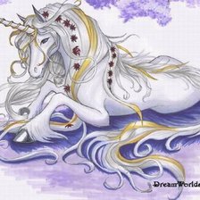 Схема вышивки «лошадка»