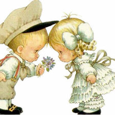 Схема вышивки «Детки»