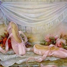 Схема вышивки «балет»