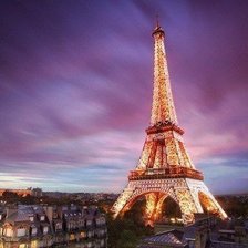 Схема вышивки «Париж»