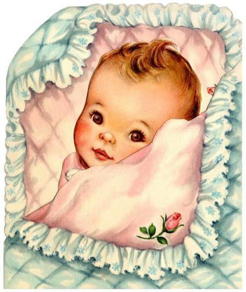 Для новорожденного - младенец, дети, колыбелька, малыш, новорожденный, детям - оригинал