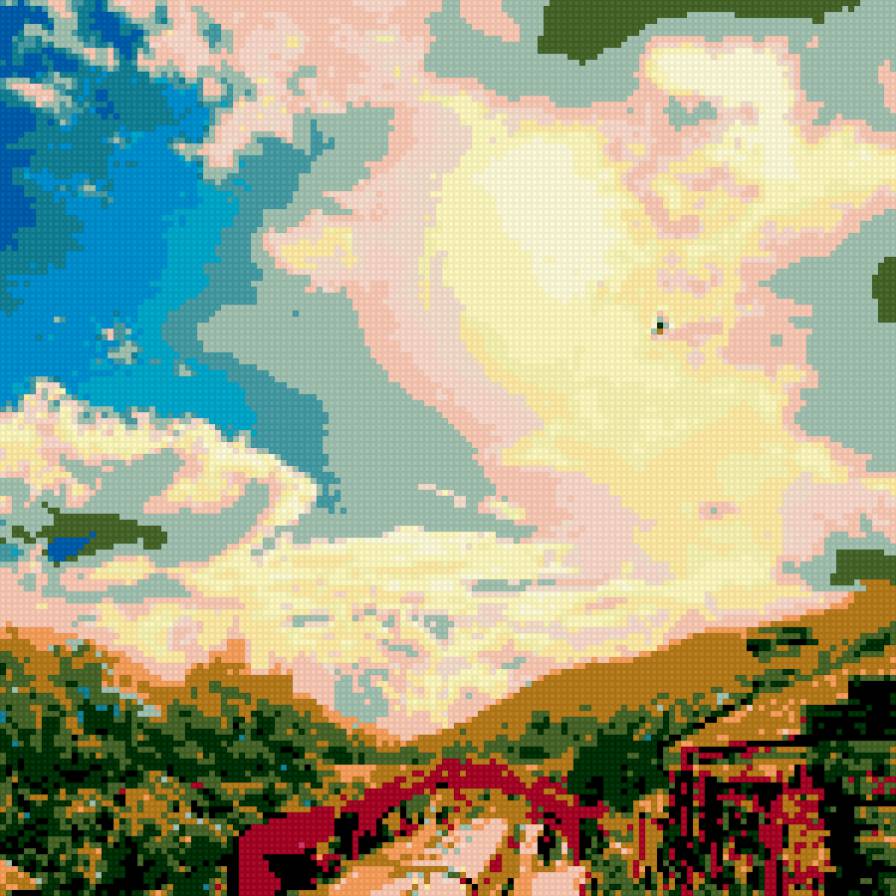 Пейзаж - небо, пейзаж - предпросмотр