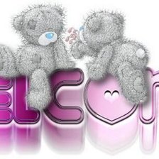 Схема вышивки «Мишки на входную дверь»