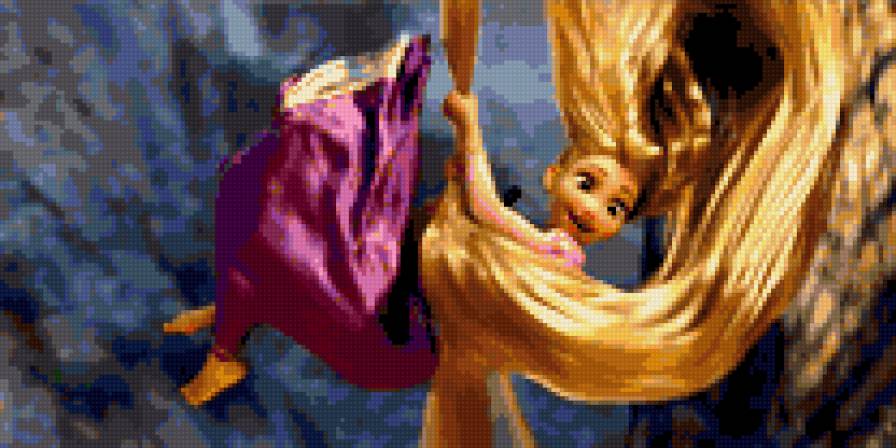 Рапунцель - длинные волосы, рапунцель, принцесса дисней - предпросмотр