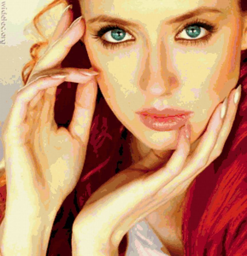 девушка - чувства, девушка, тоска, лица, люди - предпросмотр