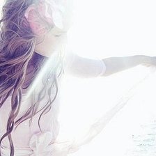 Схема вышивки «девушка»