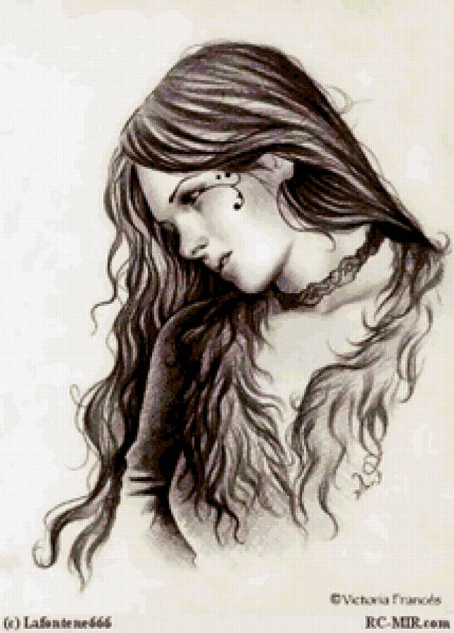 черно-белое - люди, девушка, тоска, лица, чувства, монохром - предпросмотр