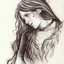 Схема вышивки «черно-белое»