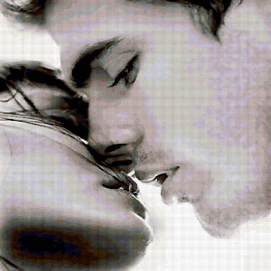 черно-белое - лица, монохром, пара, чувства, парень, любовь, девушка, тоска, люди - предпросмотр