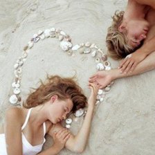 Схема вышивки «пара»