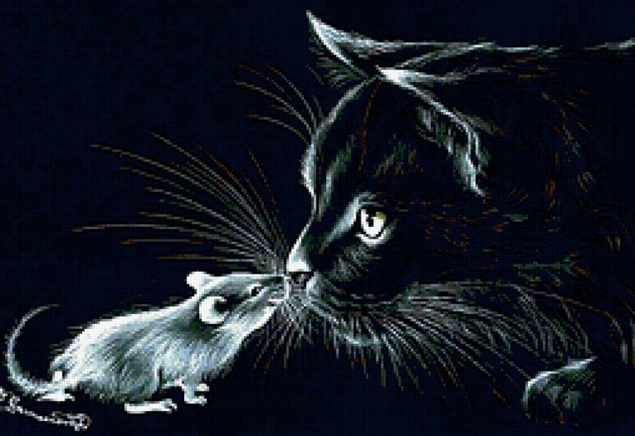 кошка - играют, мышки, кошки, жиивотные - предпросмотр