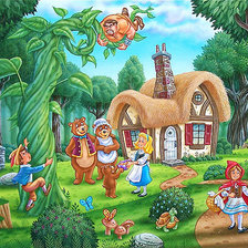 Схема вышивки «мультяшки»